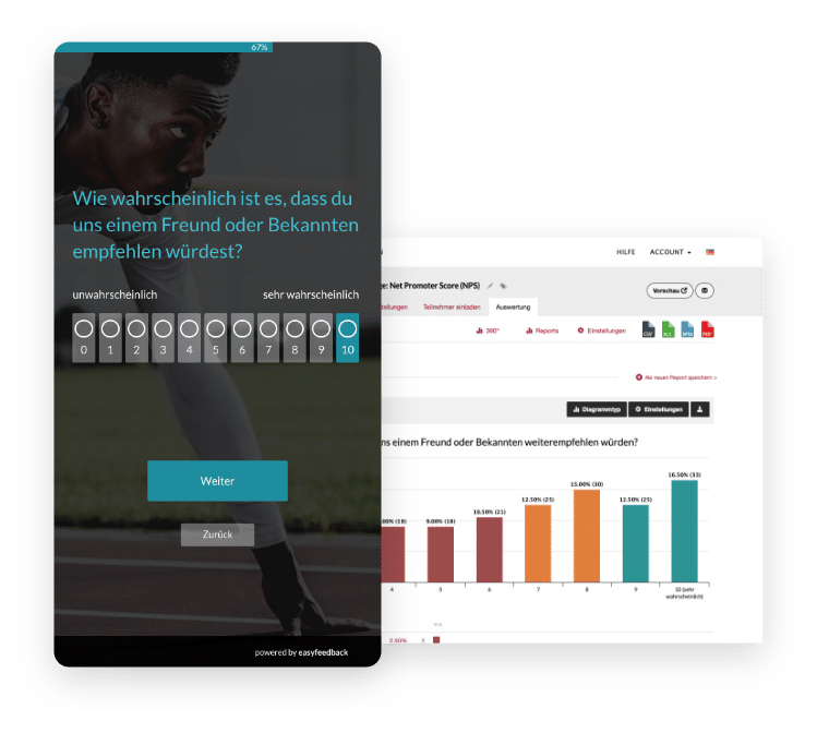 Umfrage erstellen mit easyfeedback
